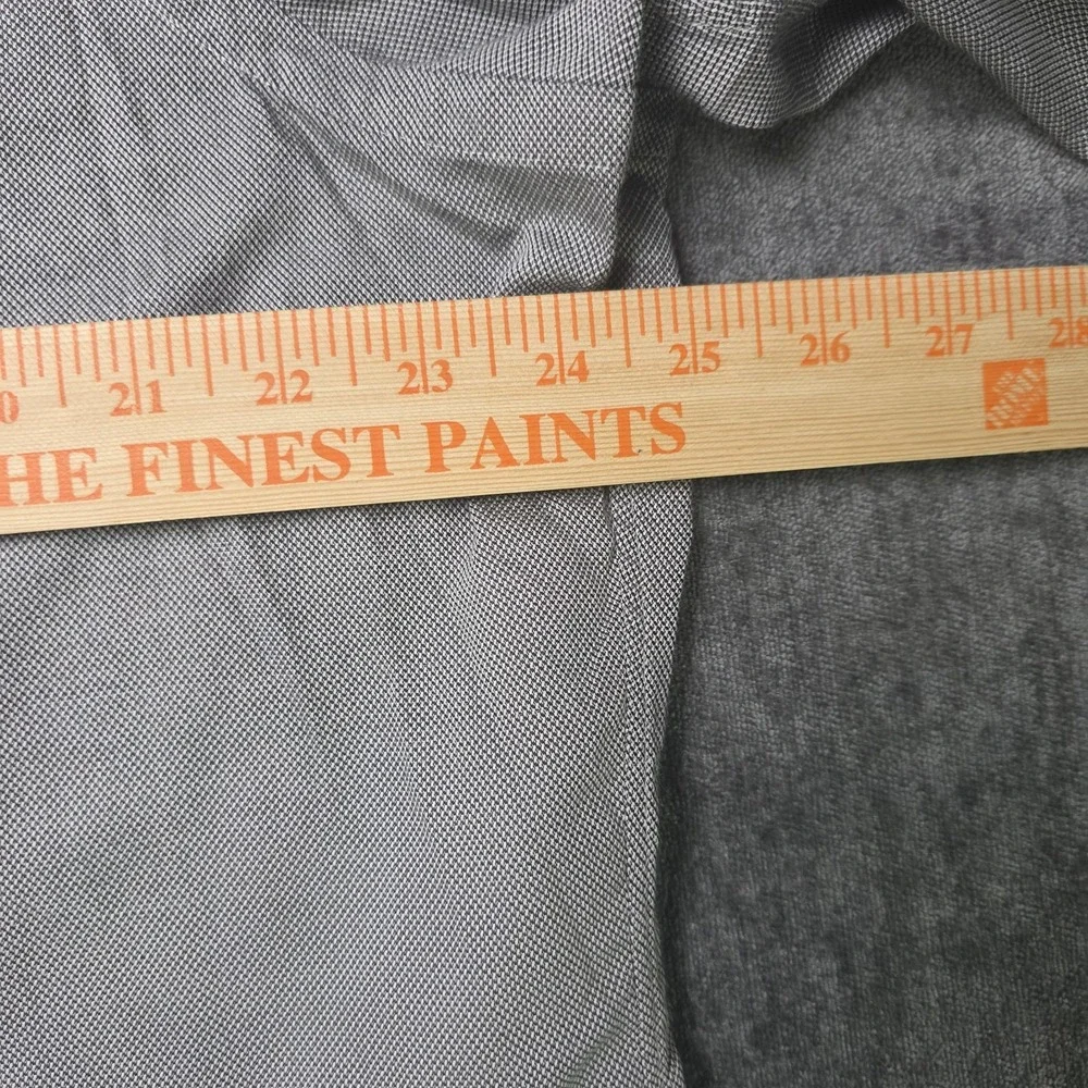 Vtg Polo Ralph Lauren Andrew Button Up Dress Shirt Mens 17.5 Gray Long Sleeve